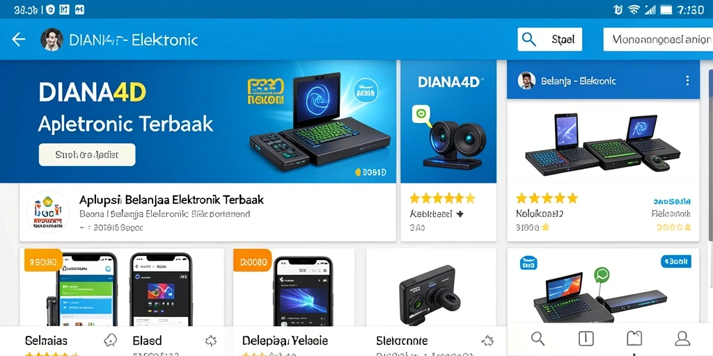 Tampilan antarmuka pengguna yang menarik dan bersih dari DIANA4D.