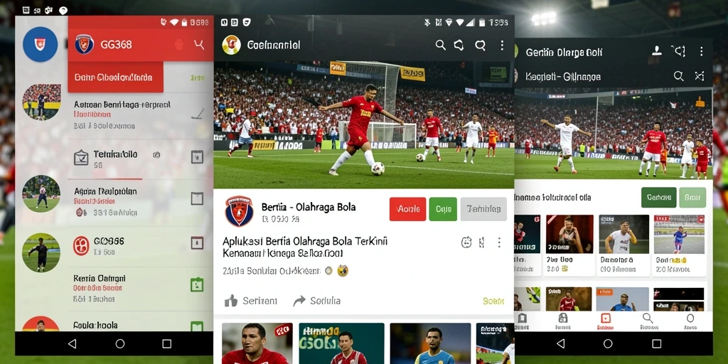 Tampilan antarmuka aplikasi GG368 yang menarik dan fungsional.