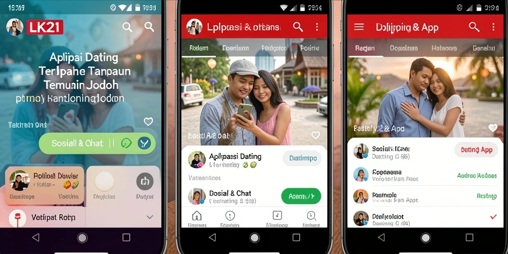 Antarmuka LK21 yang menarik dan mudah digunakan untuk dating.