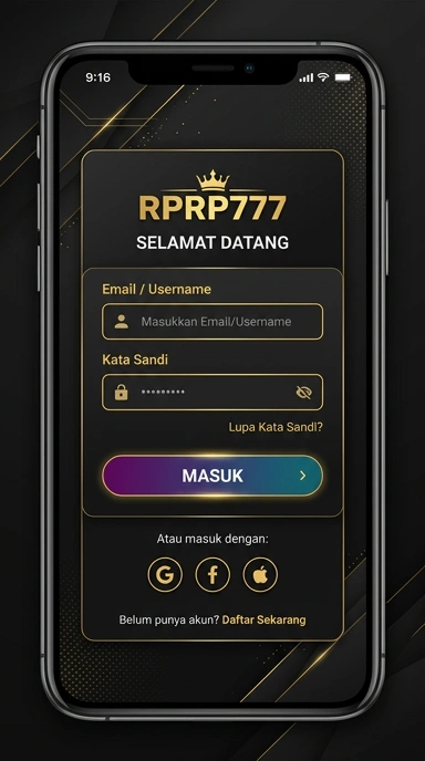 Masuk ke Akun rprp777 untuk Pengguna Android